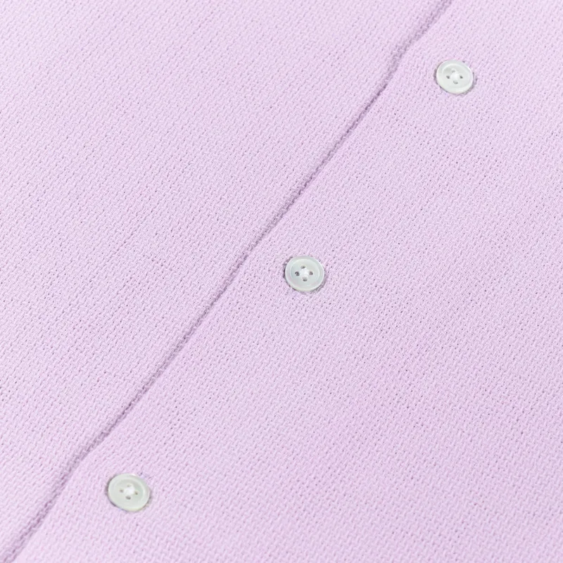 Portuguese Flannel Pique Shirt Lavender-4
