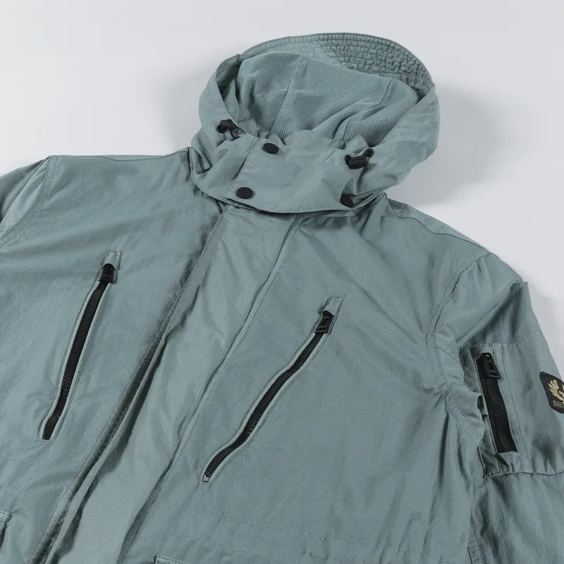 Belstaff Pivot Jacket Steel Green-5