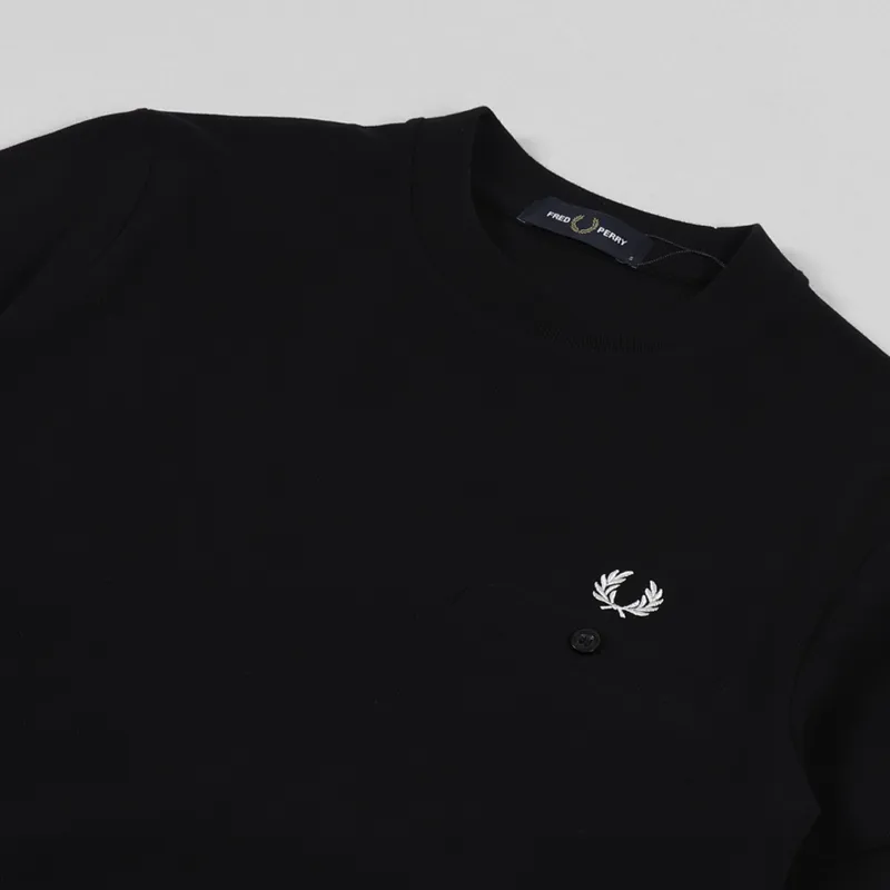 Amazon.co.jp: Fred Perry Men's Pocket Detail PIQUE T-SHIRT
