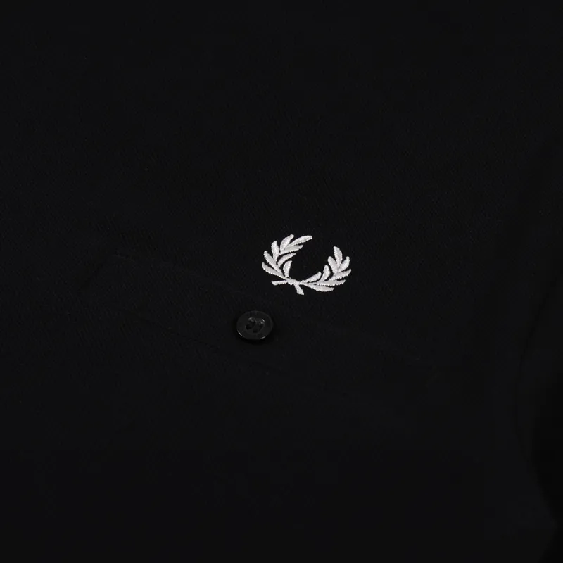 Amazon.co.jp: Fred Perry Men's Pocket Detail PIQUE T-SHIRT