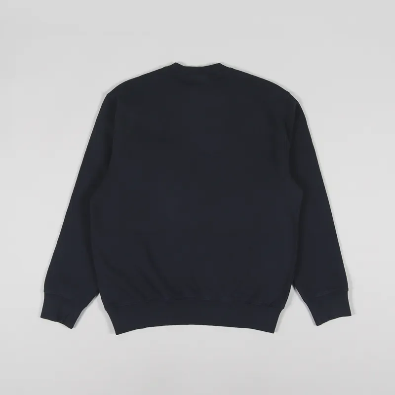 Carhartt pocket sweatshirt navy sale