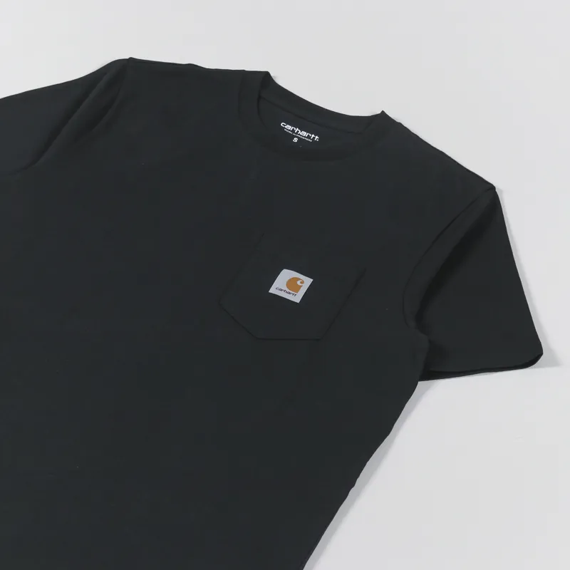 Carhartt WIP Pocket T Shirt Black-2