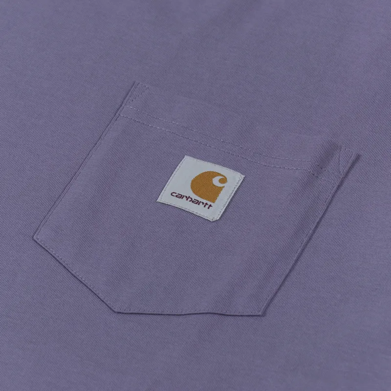 Carhartt WIP Pocket T Shirt Bluefin-1