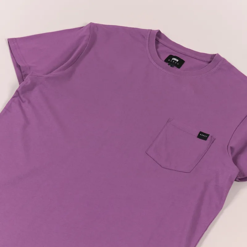Edwin Pocket T Shirt Chinese Violet-2