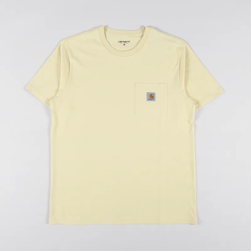 Carhartt WIP Pocket T Shirt Citron