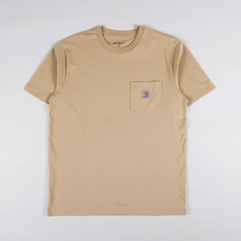 Carhartt WIP Pocket T Shirt Dusty H Brown