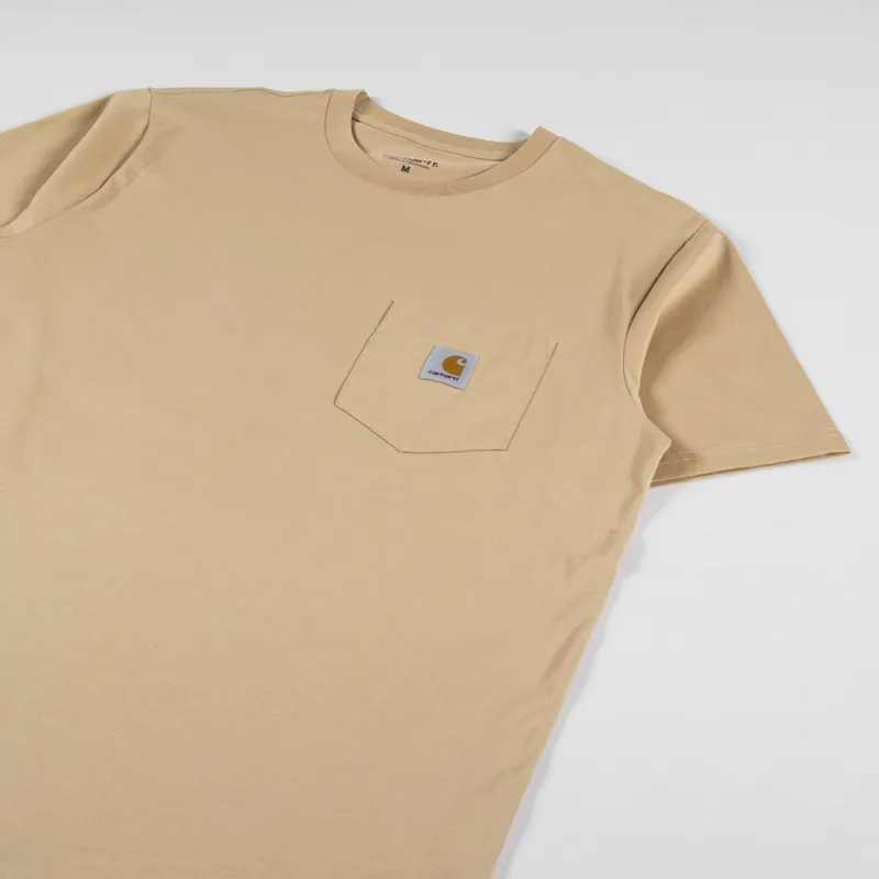 Carhartt WIP Pocket T Shirt Dusty H Brown-2