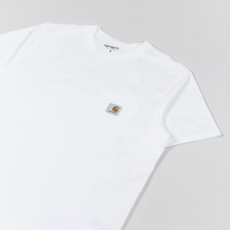 Carhartt WIP Pocket T Shirt White-2