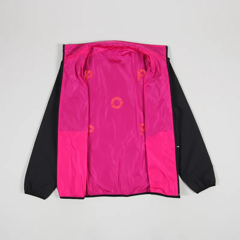 Pop Trading Company Plada Reversible Jacket Black Pink-1