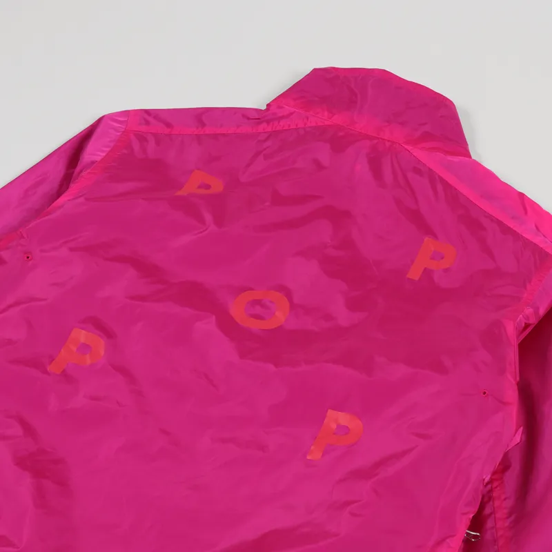 Pop Trading Company Plada Reversible Jacket Black Pink-9
