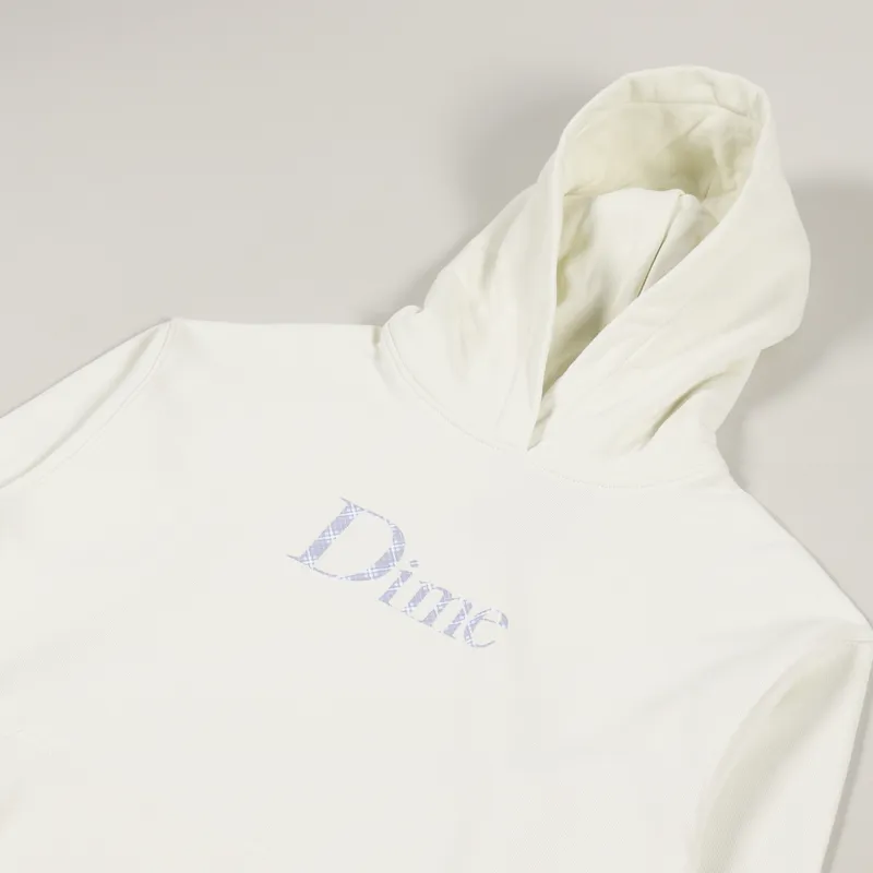 Dime Classic Plaid Hoodie Cream-2