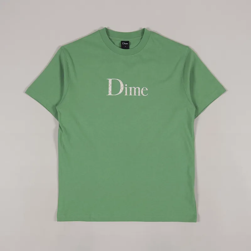 Dime Classic Plaid T Shirt Green