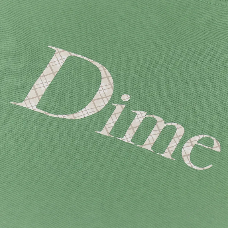 Dime Classic Plaid T Shirt Green-1