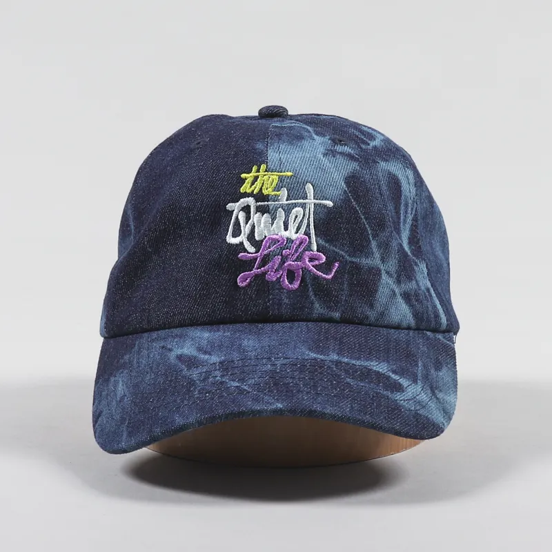 The Quiet Life Planet Dad Hat Tie Dye-2
