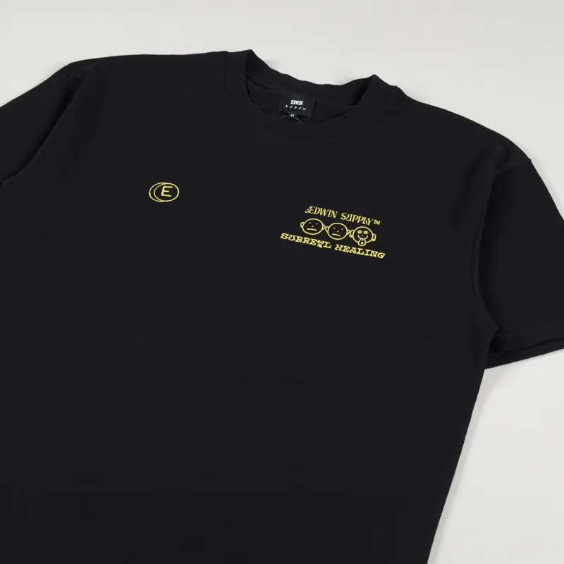Edwin Placebo T Shirt Black-3