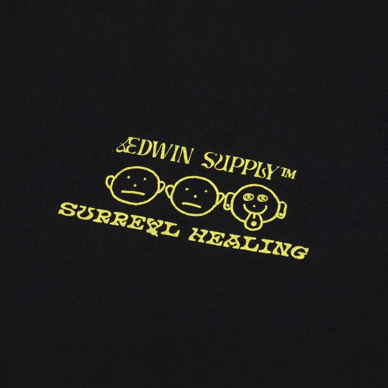 Edwin Placebo T Shirt Black-5