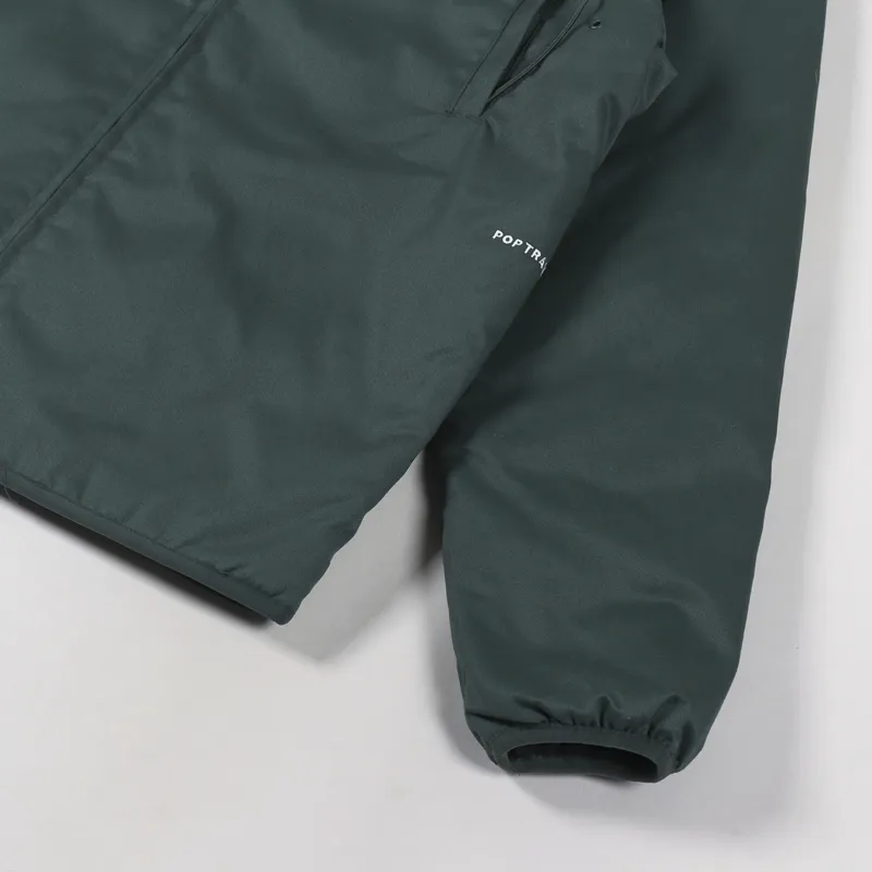 Pop Trading Company Plada Reversible Jacket Bistro Green Navy-6