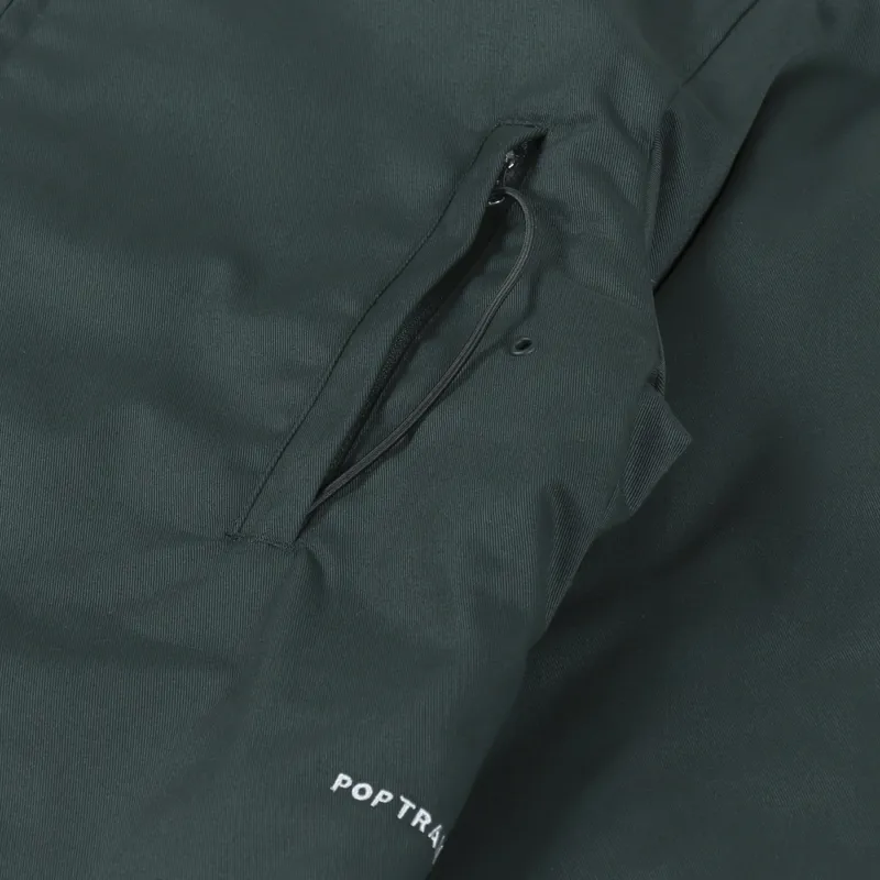 Pop Trading Company Plada Reversible Jacket Bistro Green Navy-7