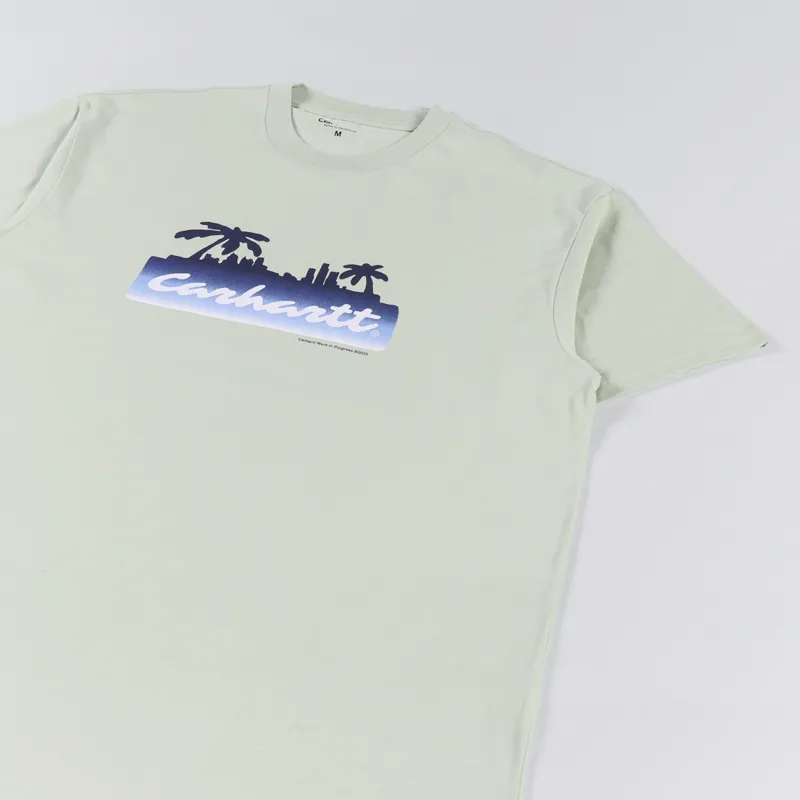 Carhartt WIP Palm Script T Shirt Agave-2