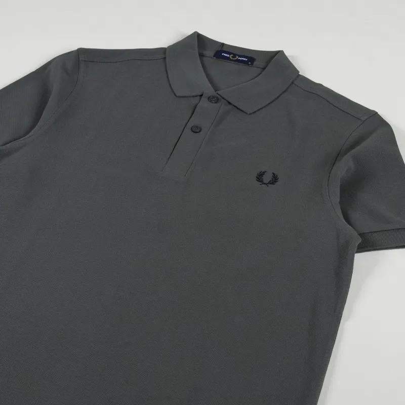 Fred Perry Plain Shirt Field Green-1