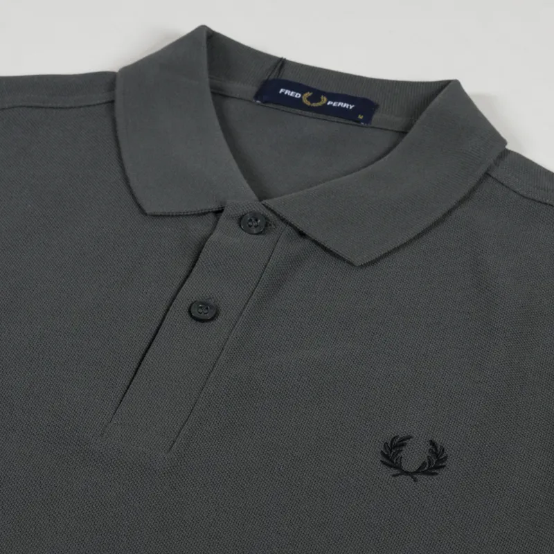 Fred Perry Plain Shirt Field Green-2