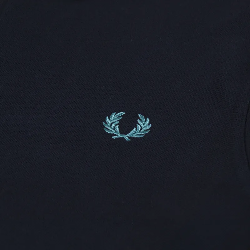 Fred Perry Plain Shirt Navy-2