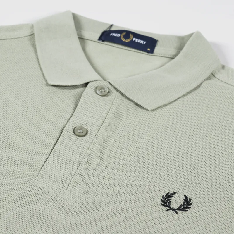 Fred Perry Plain Shirt Seagrass-3