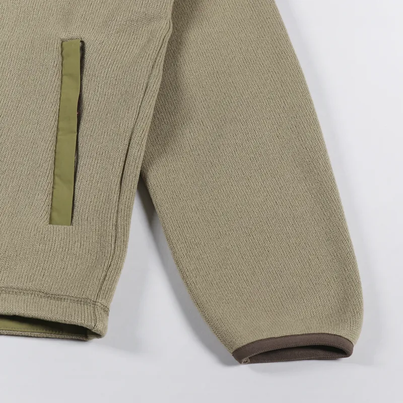 Nanga Polartec Fleece Zip Jacket Khaki-6