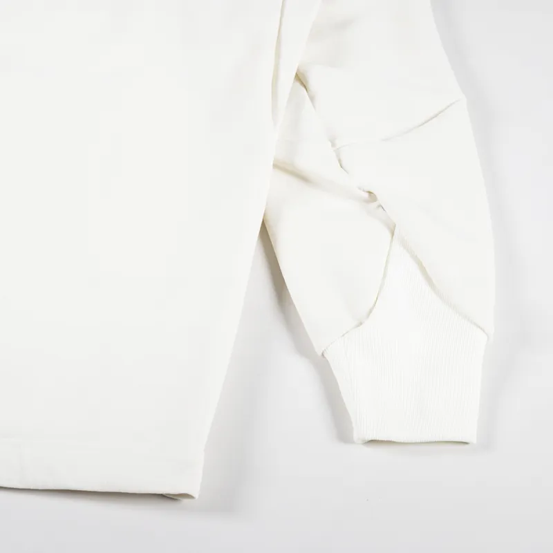 And Wander Polartec Power Air Sweat Off White-5