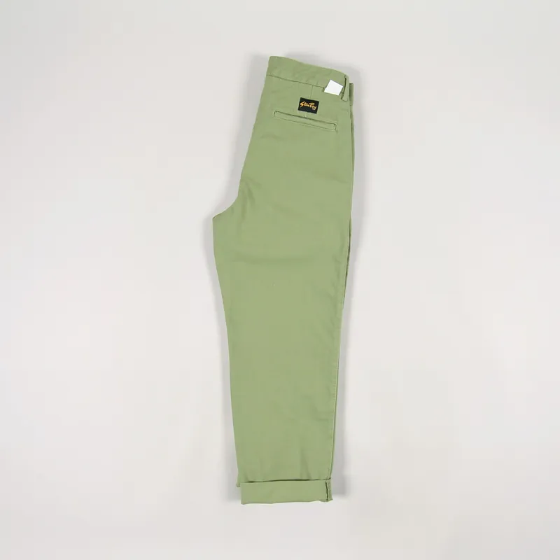 Stan Ray Pleated Chino Olive-2