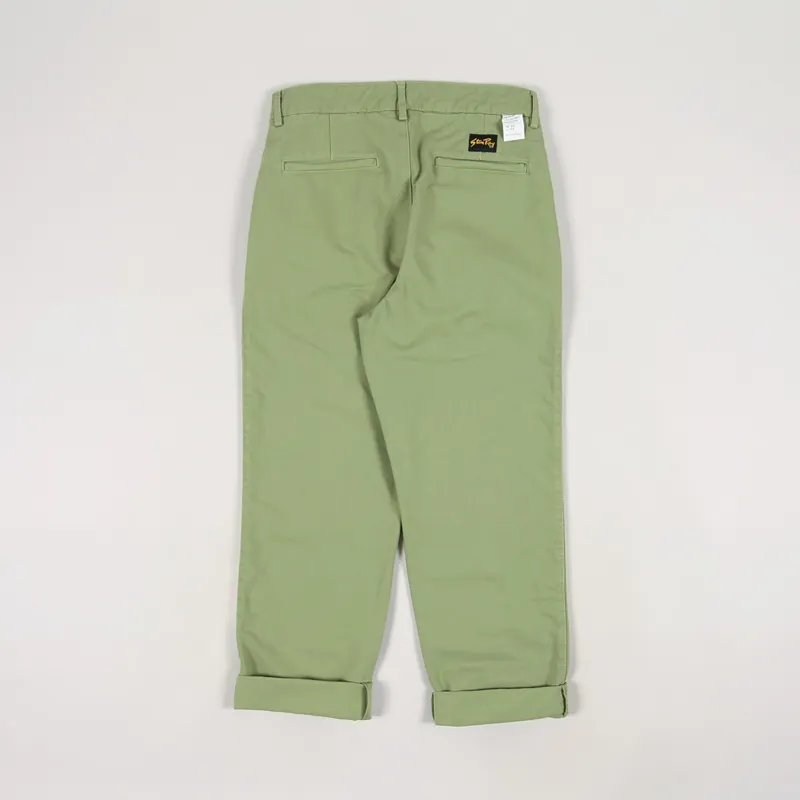 Stan Ray Pleated Chino Olive-1