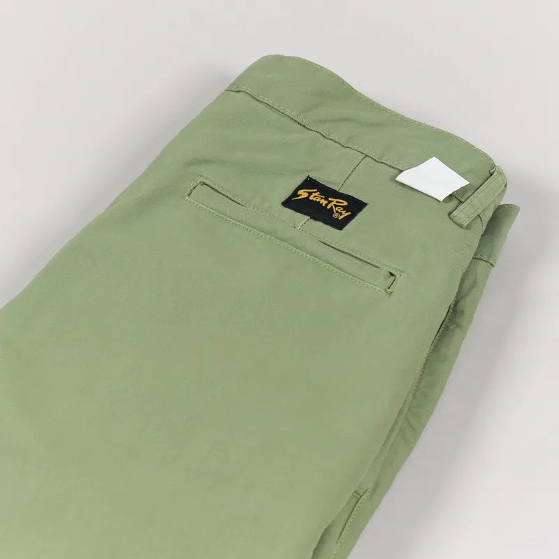 Stan Ray Pleated Chino Olive-4
