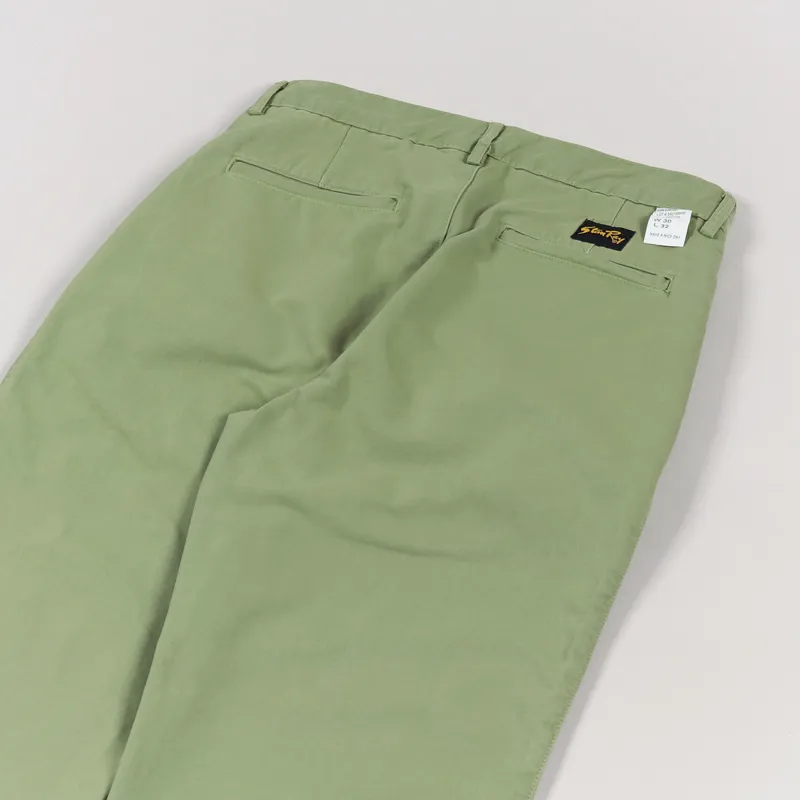 Stan Ray Pleated Chino Olive-6