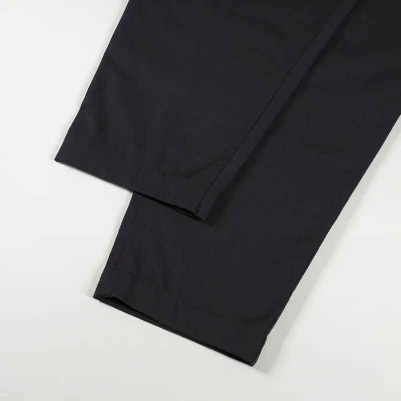 Universal Works Pleated Track Pant Black Twill-3