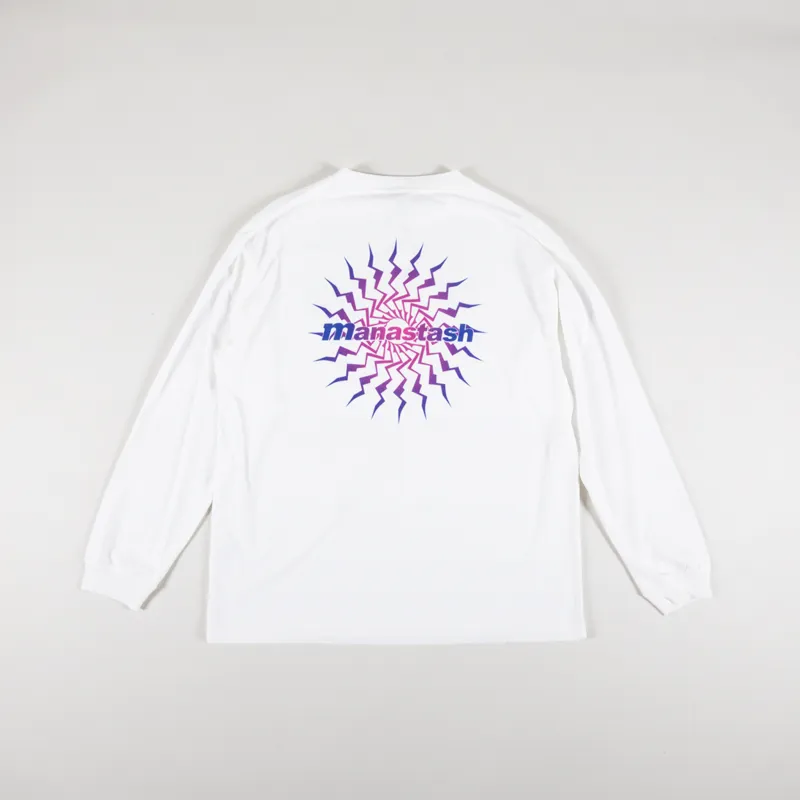 Manastash Pumice T Shirt Mountain Burst White