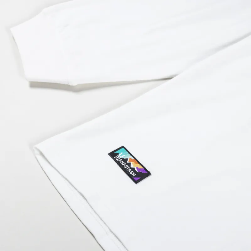 Manastash Pumice T Shirt Mountain Burst White-4