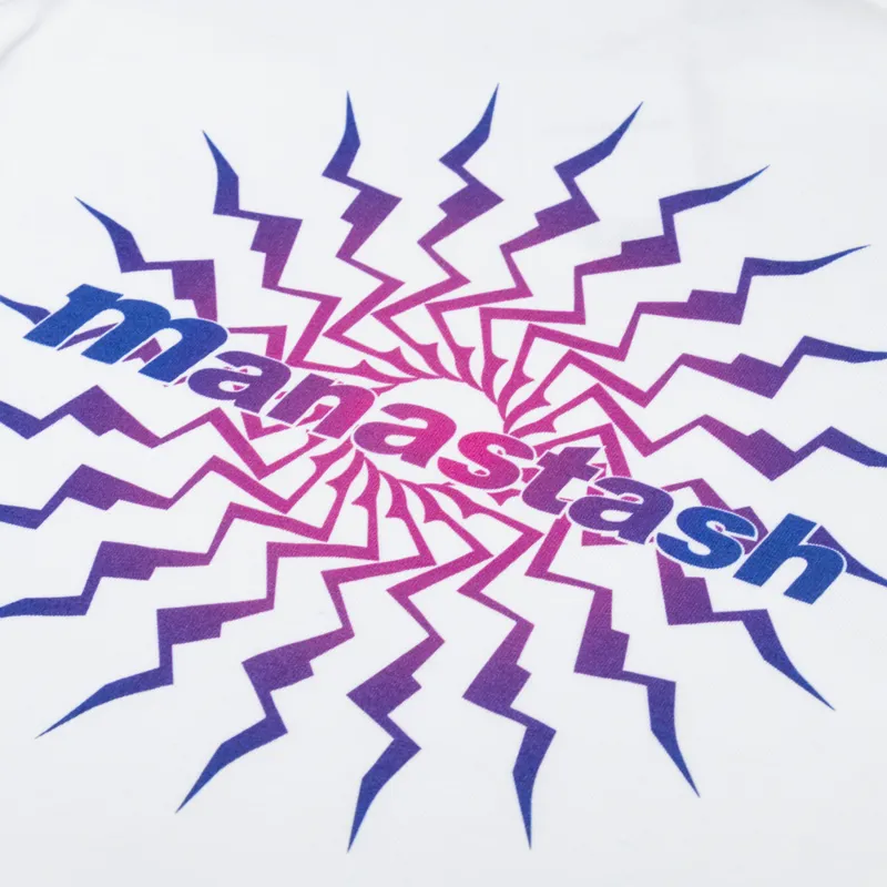 Manastash Pumice T Shirt Mountain Burst White-2
