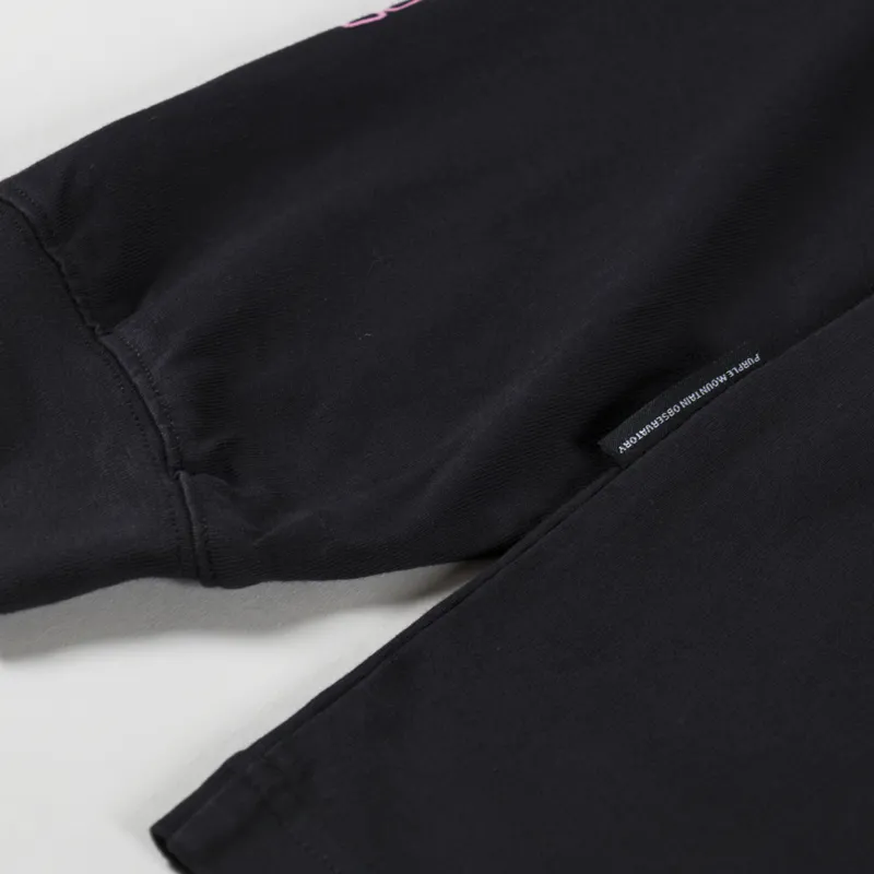 Purple Mountain Observatory X Paddy Schmidt Long Sleeve T Shirt Black-5