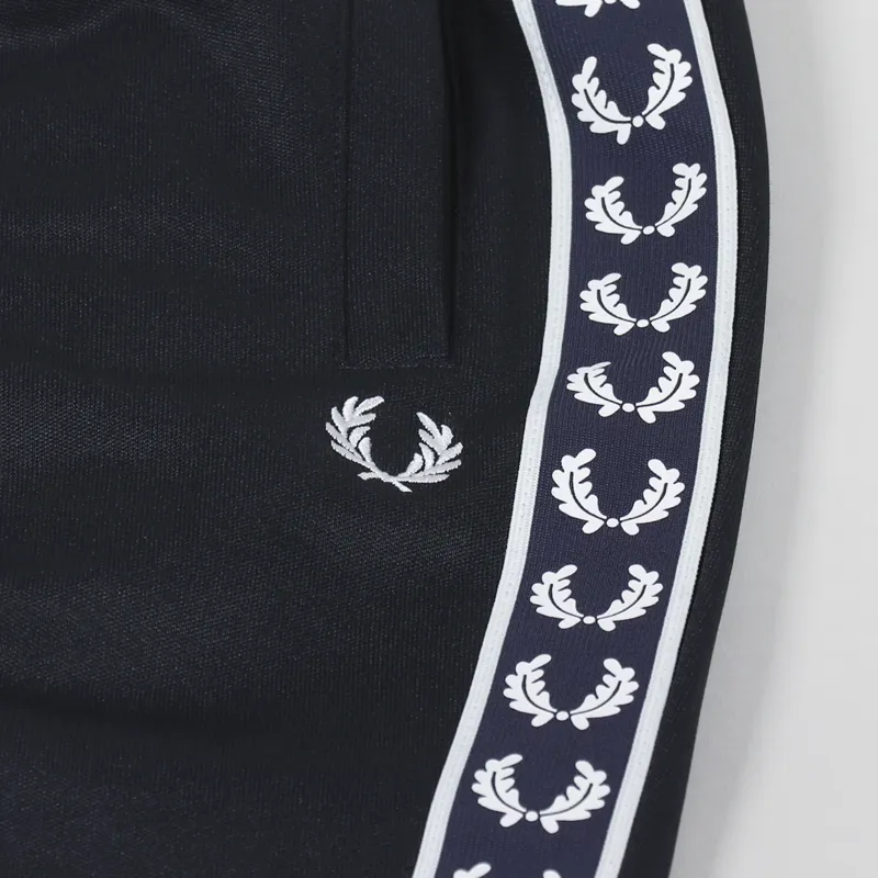 Fred Perry Panelled Taped Track Pant Navy-6
