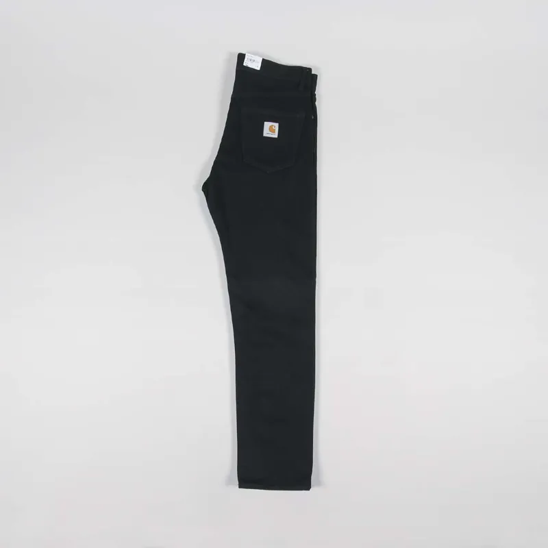 Carhartt WIP Pontiac Pant Black One Wash Maitland Denim-2