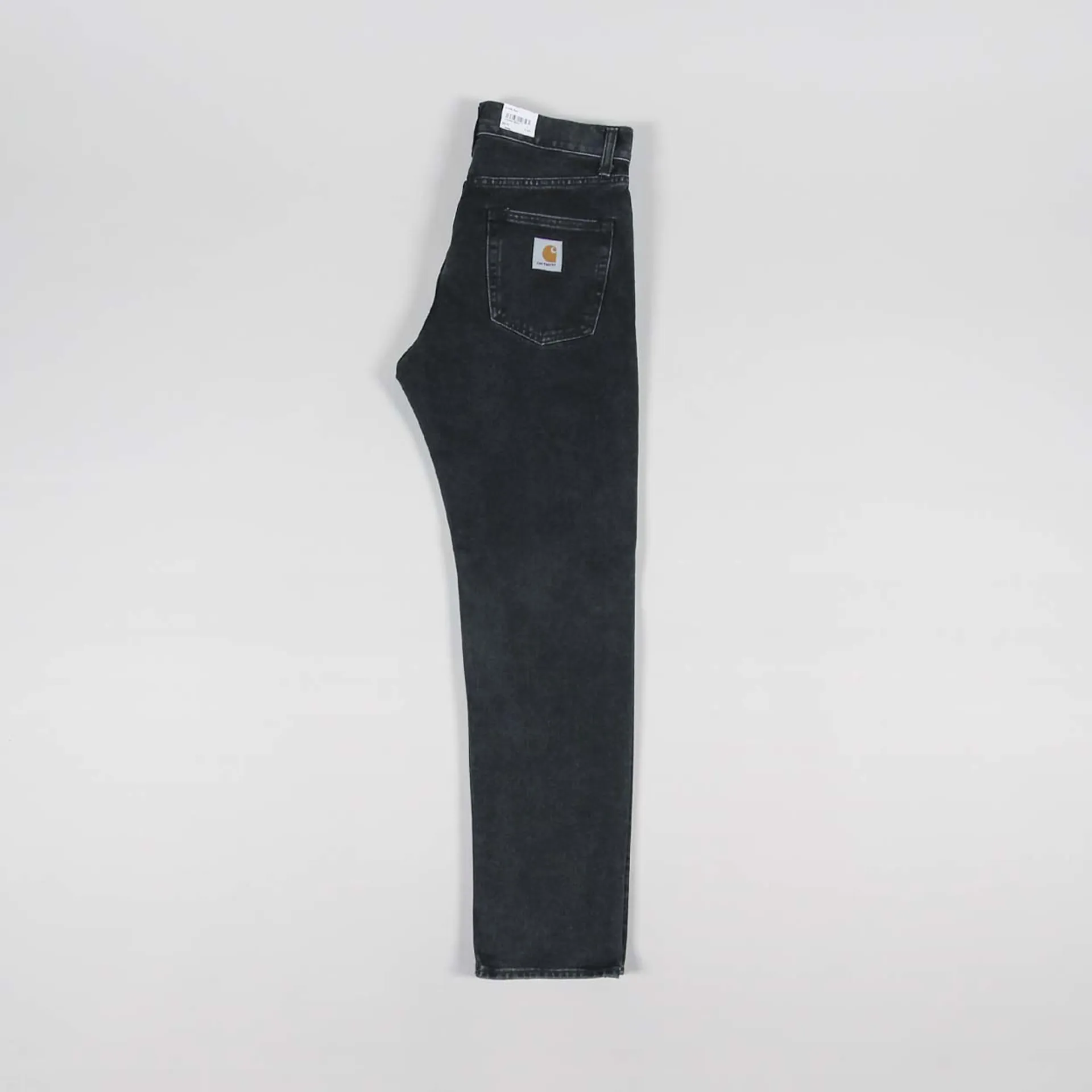 Carhartt WIP Pontiac Pant Black Stone Washed Maitland Denim Jeans