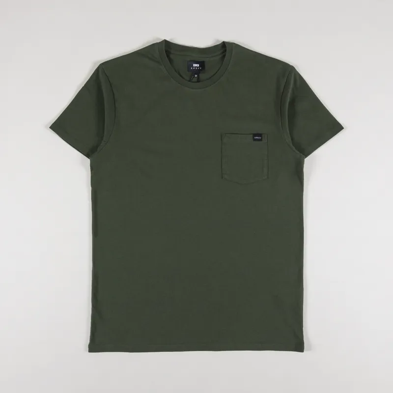 Edwin Pocket T Shirt Kombu Green
