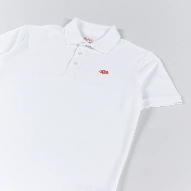 Armor Lux Logo Polo Shirt White-2