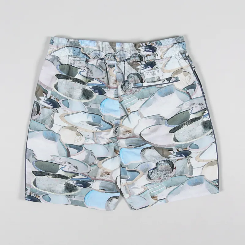 The Quiet Life Pool Beach Short Blue-1