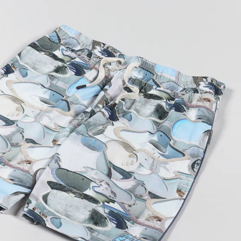 The Quiet Life Pool Beach Short Blue-4