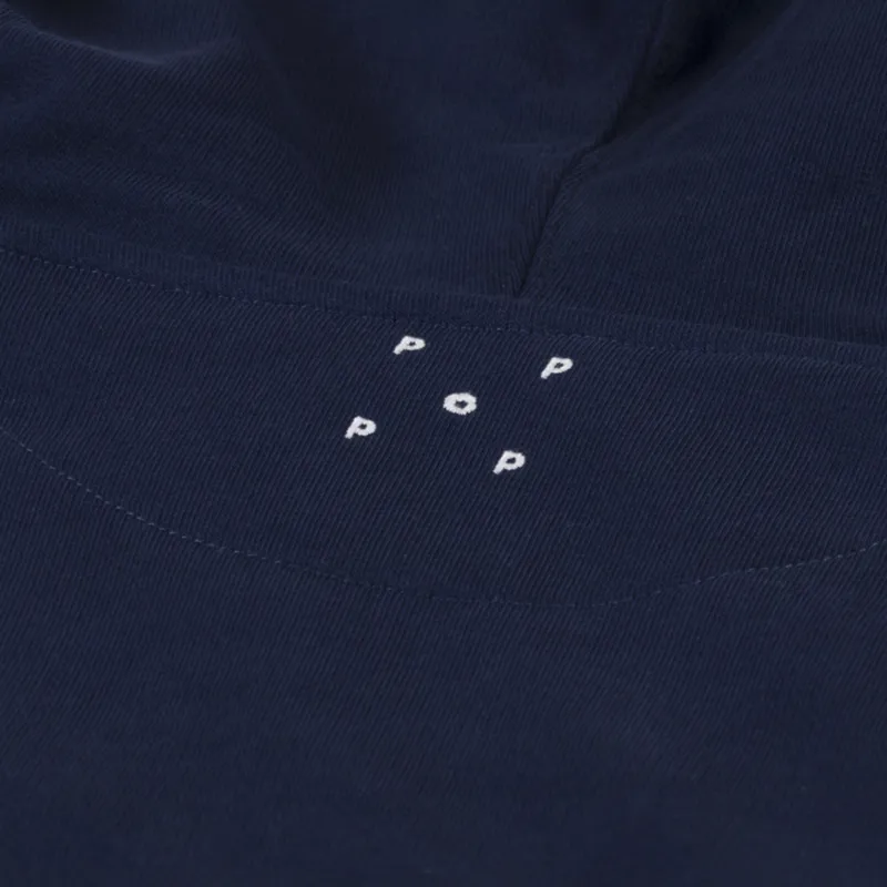 Dickies x Pop Trading Hoodie Navy Blue-6