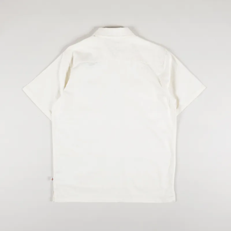 Dickies x Pop Trading Short Sleeve Shirt Off White-1