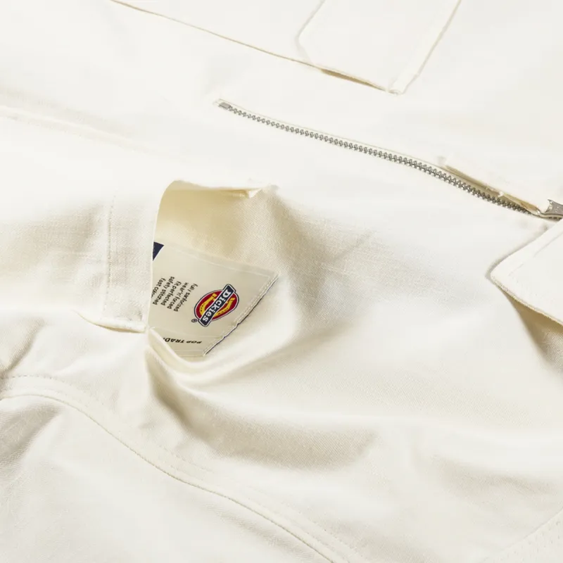 Dickies x Pop Trading Short Sleeve Shirt Off White-3