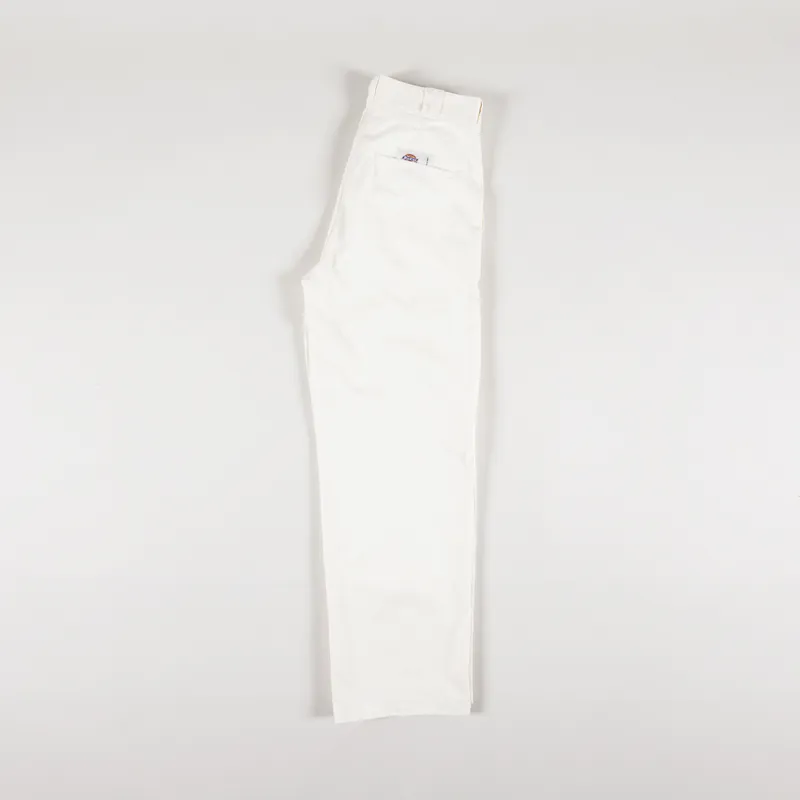 Dickies x Pop Trading Work Trousers Off White-2