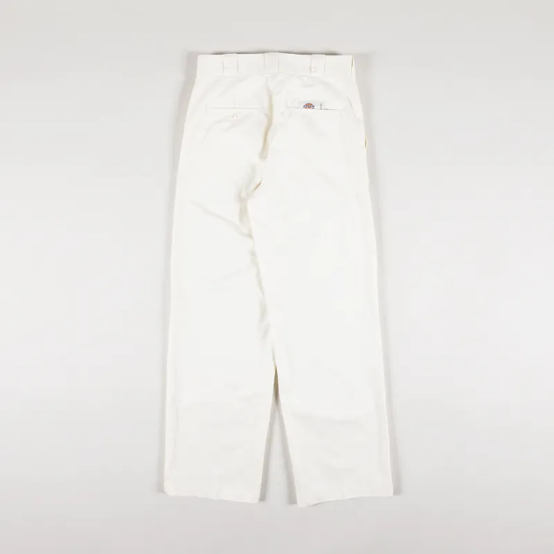 Dickies x Pop Trading Work Trousers Off White-1